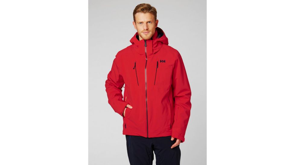 Helly Hansen Alpha 3.0 Jacket - Mens, Alert Red, 2XL, 65551-222-2XL