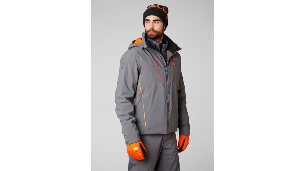 Helly Hansen Alpha 3.0 Jacket - Mens, Quiet Shade, 2XL, 65551-971-2XL