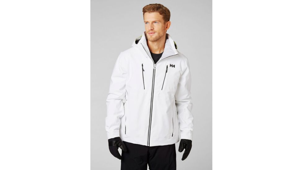 Helly Hansen Alpha 3.0 Jacket - Mens, White, 2XL, 65551-002-2XL