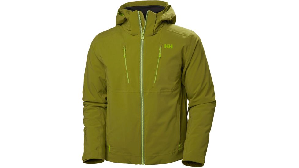 Helly Hansen Alpha 3.0 Jacket - Mens, Wood Green, Large, 65551-407-L