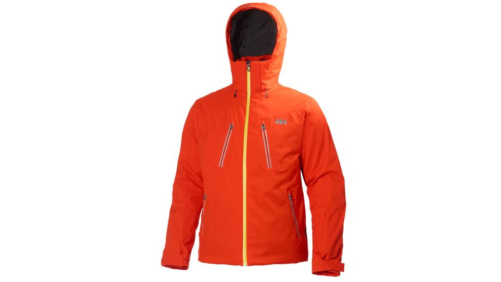 Helly Hansen Alpha Jacket - Men's-Sunrise-Small