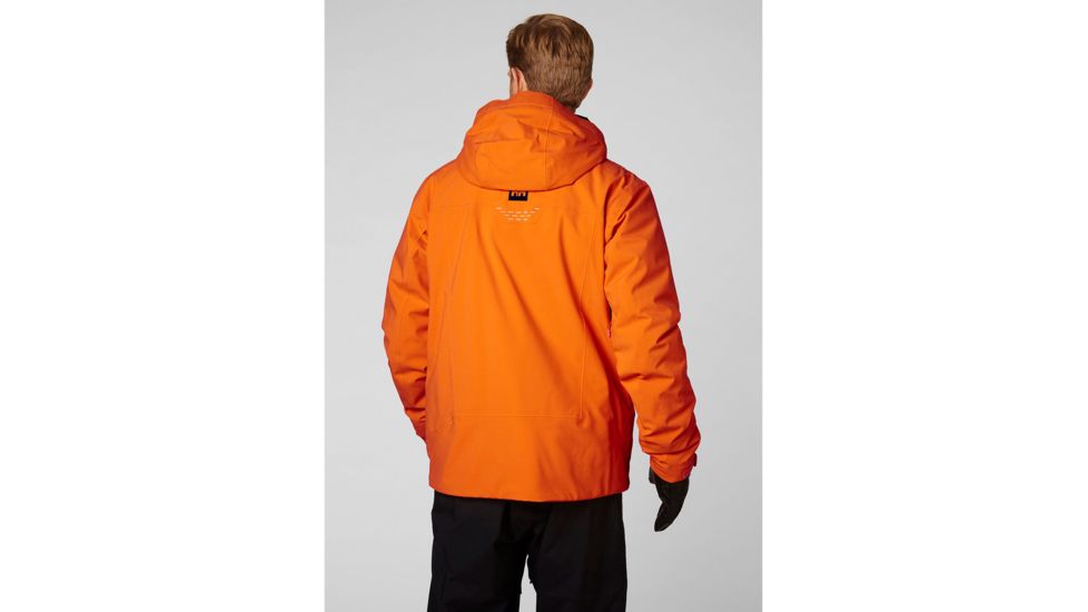 Helly Hansen Alpha Lifaloft Jacket - Mens, Bright Orange, Extra Large, 65667-226-XL