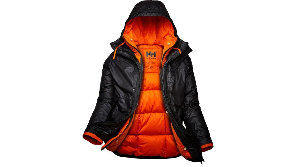 Helly Hansen Arctic Patrol 3in1 Jacket - Mens, Black, Large, 53321-990-L