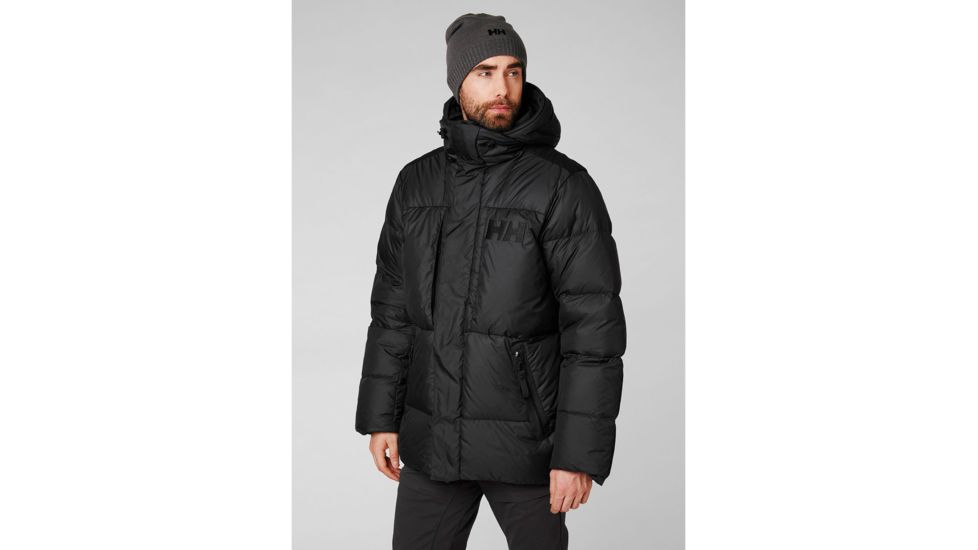 Helly Hansen Arctic Patrol Down Parka - Mens, Black, Large, 53319-990-L