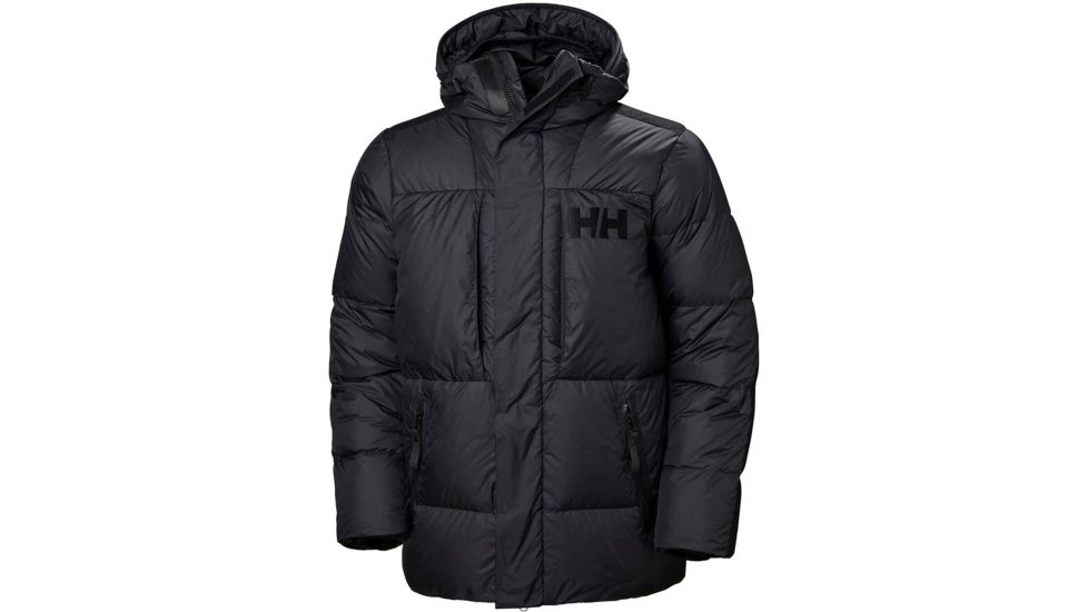 Helly Hansen Arctic Patrol Down Parka - Mens, Black, Large, 53319-990-L