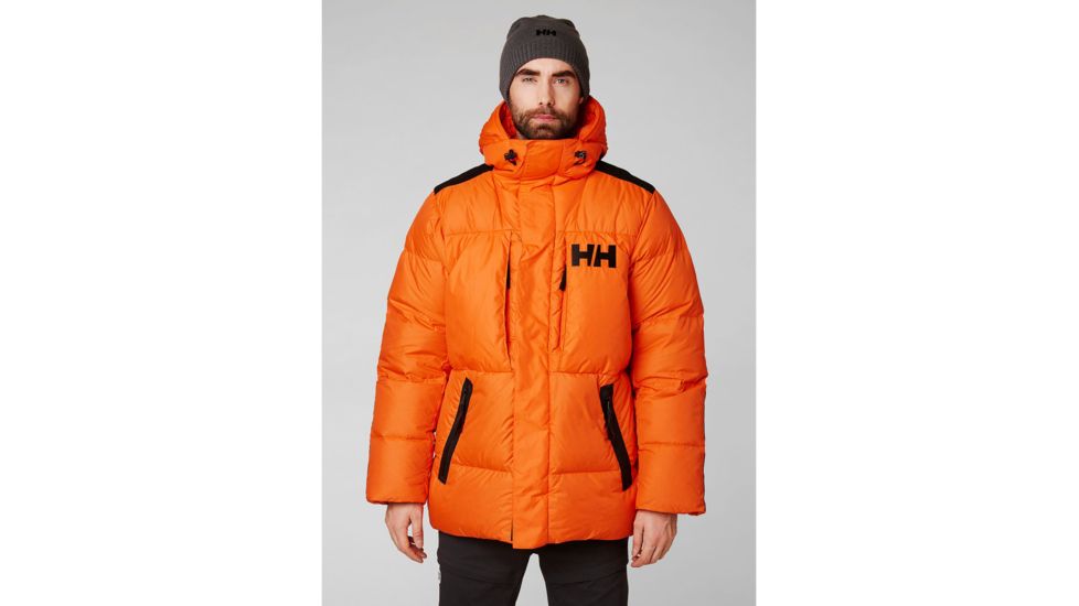 Helly Hansen Arctic Patrol Down Parka - Mens, Bright Orange, 2XL, 53319-226-2XL