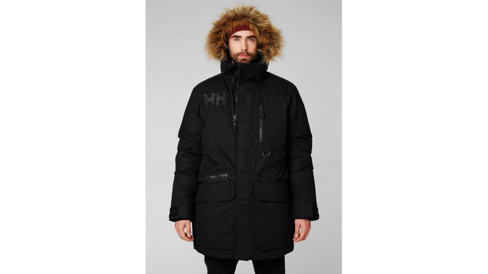 Helly Hansen Arctic Patrol Parka - Mens, Black, 2XL, 53320-990-2XL