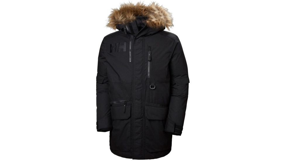 Helly Hansen Arctic Patrol Parka - Mens, Black, 2XL, 53320-990-2XL