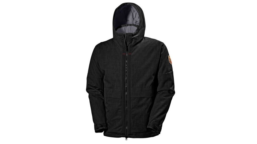 Helly Hansen Baldr Parka - Men's-Black-Large