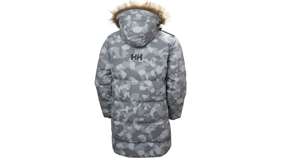Helly Hansen Barents Parka - Mens, Quiet Shade Camo, Extra Large, 53167-971-XL
