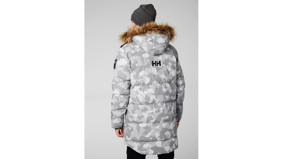 Helly Hansen Barents Parka - Mens, Quiet Shade Camo, Extra Large, 53167-971-XL