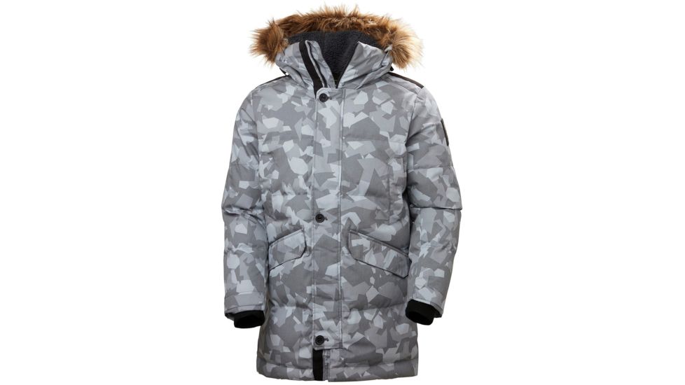 Helly Hansen Barents Parka - Mens, Quiet Shade Camo, Extra Large, 53167-971-XL