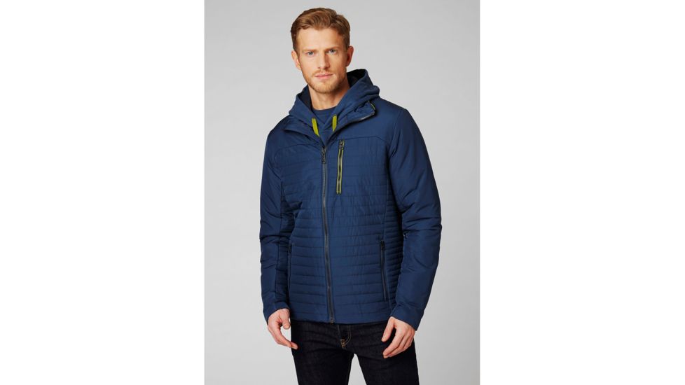 Helly Hansen Crew Insulator Jacket - Mens, North Sea Blue, Extra Large, 54344-603-XL