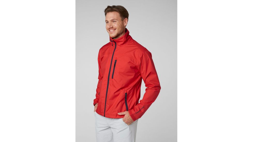 Helly Hansen Crew Jacket - Mens, Alert Red, 2XS, 30263-222-2XS