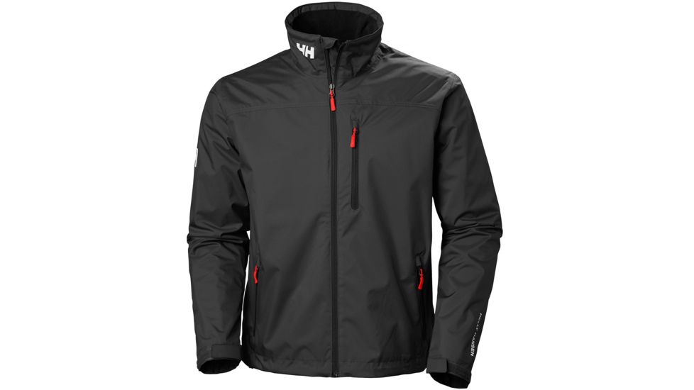 Helly Hansen Crew Jacket - Mens, Black, Extra Large, 30263-990-XL