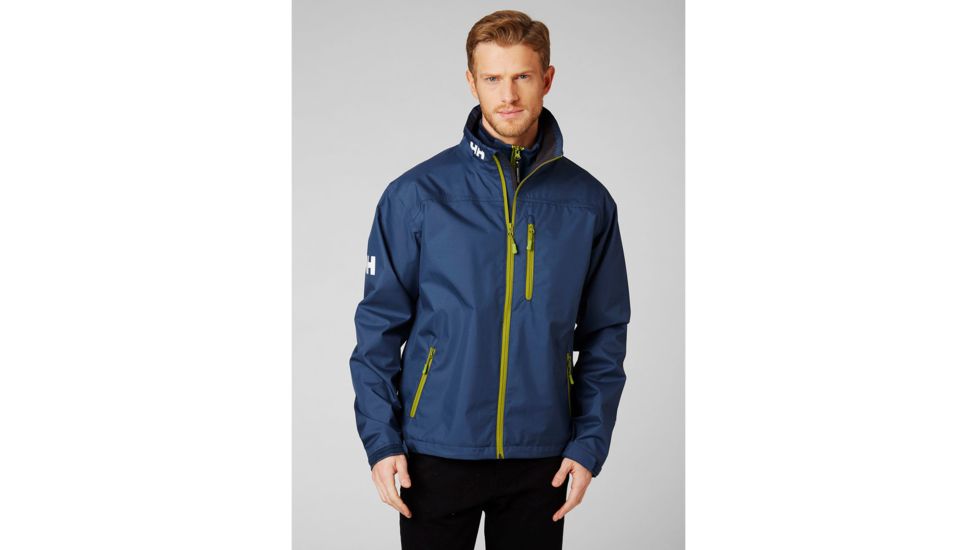 Helly Hansen Crew Jacket - Mens, North Sea Blue, 4XL, 30263-603-4XL