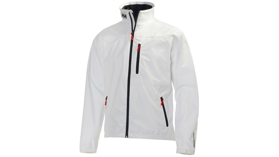 Helly Hansen Crew Midlayer Jacket - Mens, Bright White, S, 30253-001-S