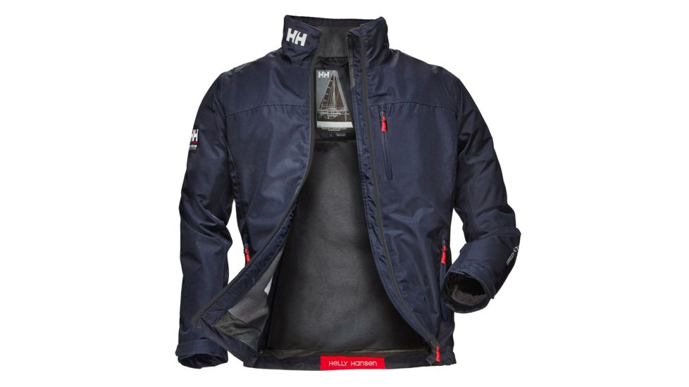 Helly Hansen Crew Midlayer Jacket - Mens, Navy, XXXXXL, 30253-597-5XL