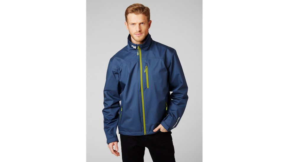 Helly Hansen Crew Midlayer Jacket - Mens, North Sea Blue, 2XL, 30253-603-2XL