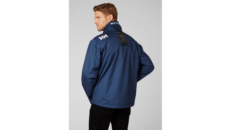 Helly Hansen Crew Midlayer Jacket - Mens, North Sea Blue, 2XL, 30253-603-2XL