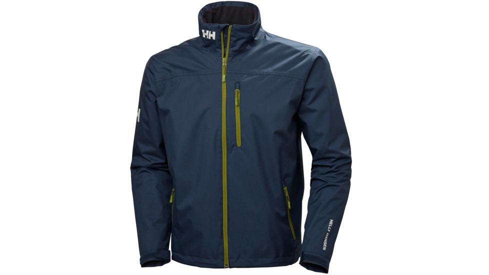 Helly Hansen Crew Midlayer Jacket - Mens, North Sea Blue, 2XL, 30253-603-2XL