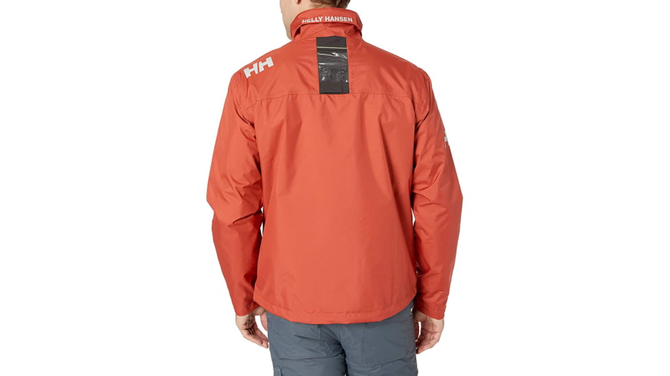 Helly Hansen Crew Midlayer Jacket - Mens, Red Brick, XL, 30253-199-XL
