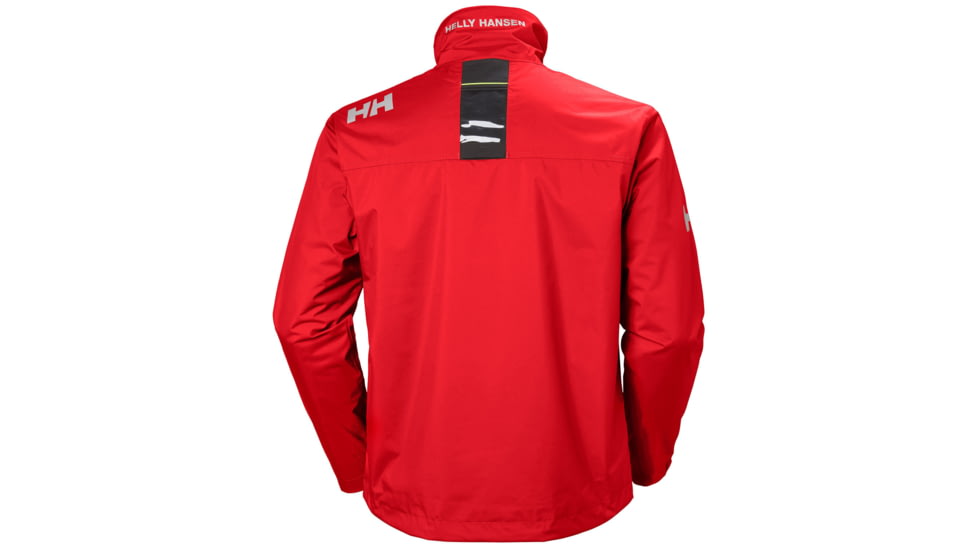 Helly Hansen Crew Midlayer Jacket - Mens, Red, S, 30253-162-S
