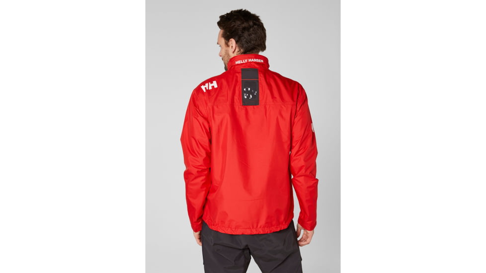 Helly Hansen Crew Midlayer Jacket - Mens, Red, S, 30253-162-S