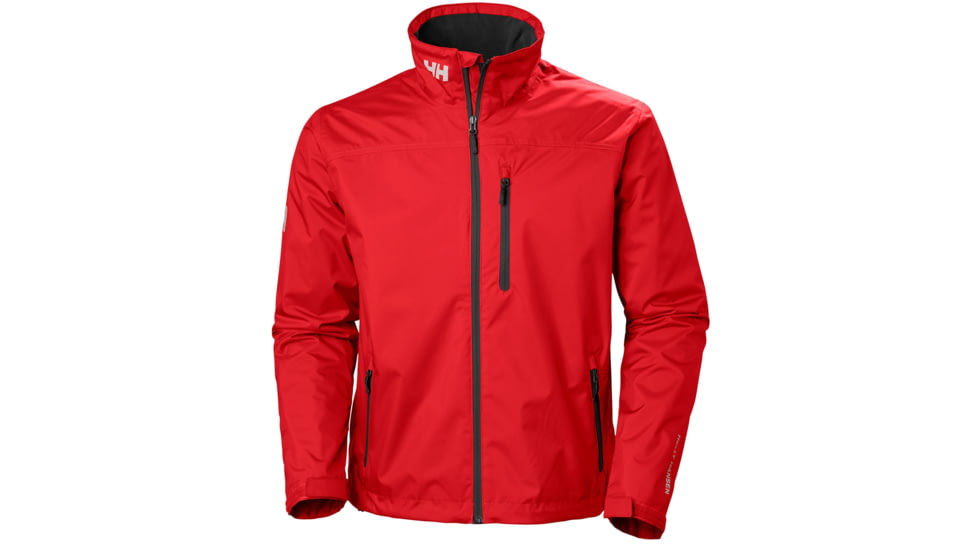 Helly Hansen Crew Midlayer Jacket - Mens, Red, S, 30253-162-S