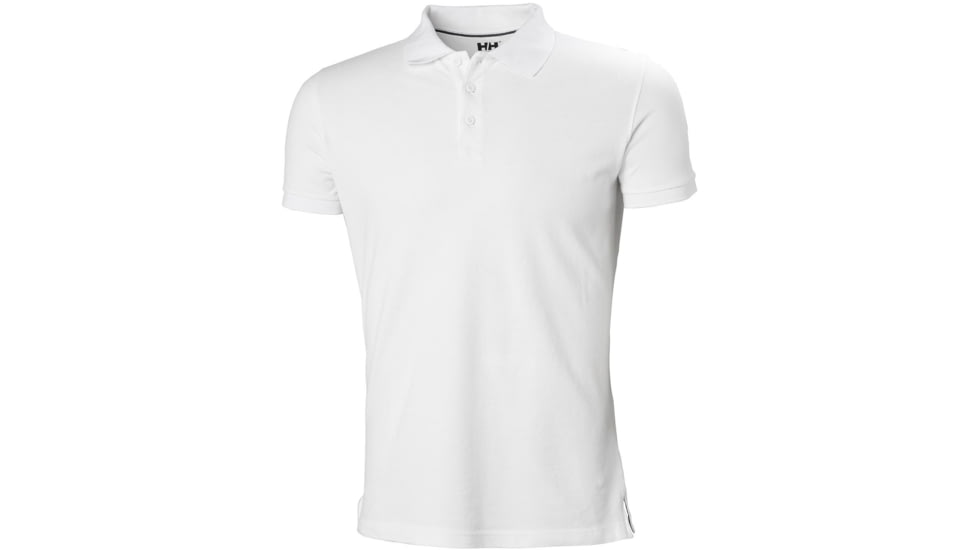 Helly Hansen Crew Polo - Mens, White, Extra Small, 34004-001-XS