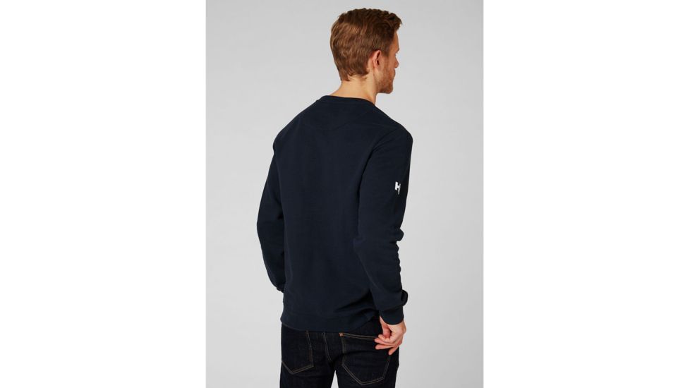 Helly Hansen Crew Sweatshirt - Mens, Navy, 4XL, 34142-597-4XL