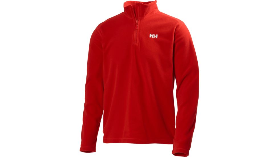 Helly Hansen Daybreaker 1/2 Fleece - Men's-Alert Red-Large