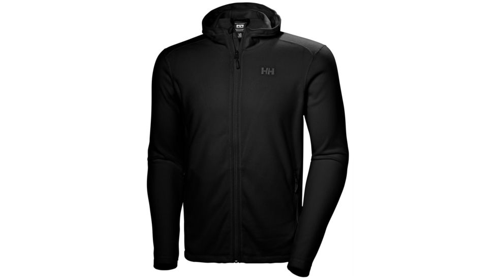 Helly Hansen Daybreaker Hooded Fleece Jacket - Mens, Black, Extra Large, 51869-990-XL