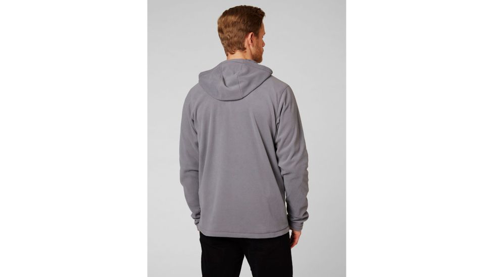 Helly Hansen Daybreaker Hooded Fleece Jacket - Mens, Quiet Shade, Extra Large, 51869-971-XL