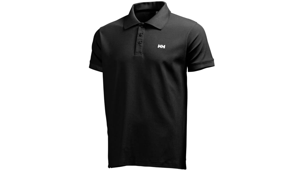 Helly Hansen Driftline Polo - Mens, Black, Extra Small, 50584-990-XS