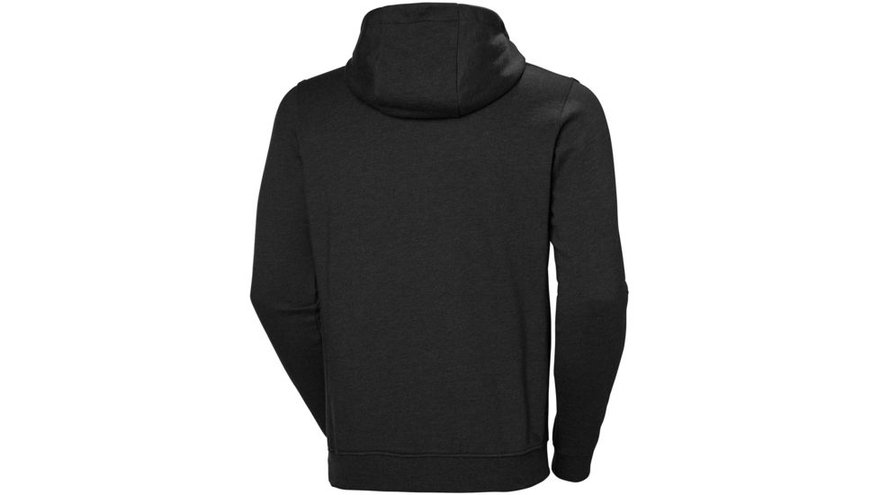 Helly Hansen F2F Cotton Hoodie - Mens, Ebony, Extra Large, 62934-980-XL