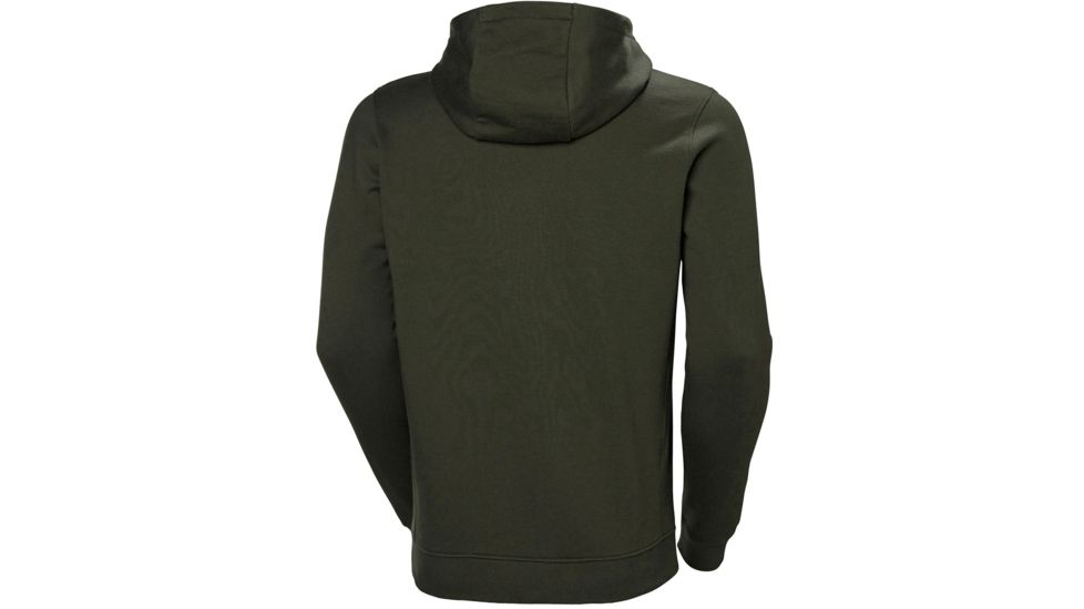 Helly Hansen F2F Cotton Hoodie - Mens, Forest Night, Extra Large, 62934-469-XL