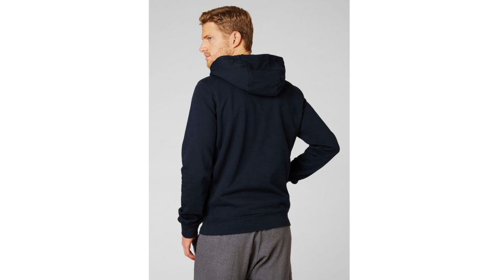Helly Hansen F2F Cotton Hoodie - Mens, Navy, Medium, 62934-597-M