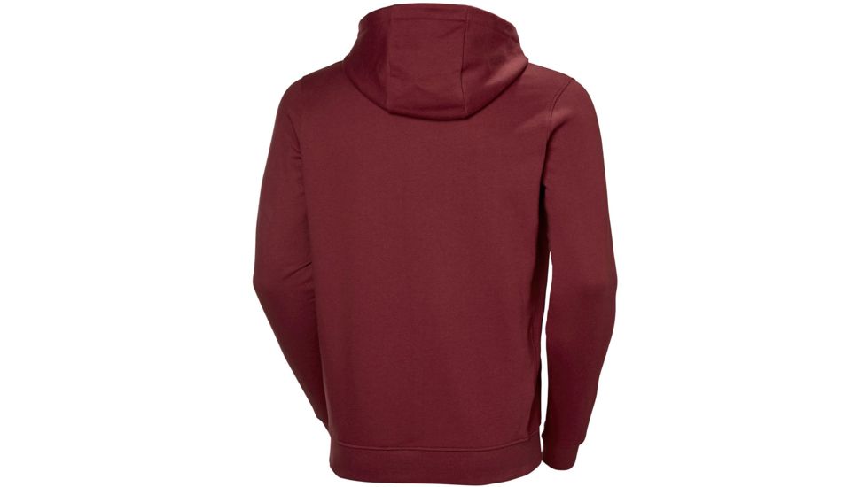 Helly Hansen F2F Cotton Hoodie - Mens, Oxblood, 2XL, 62934-215-2XL