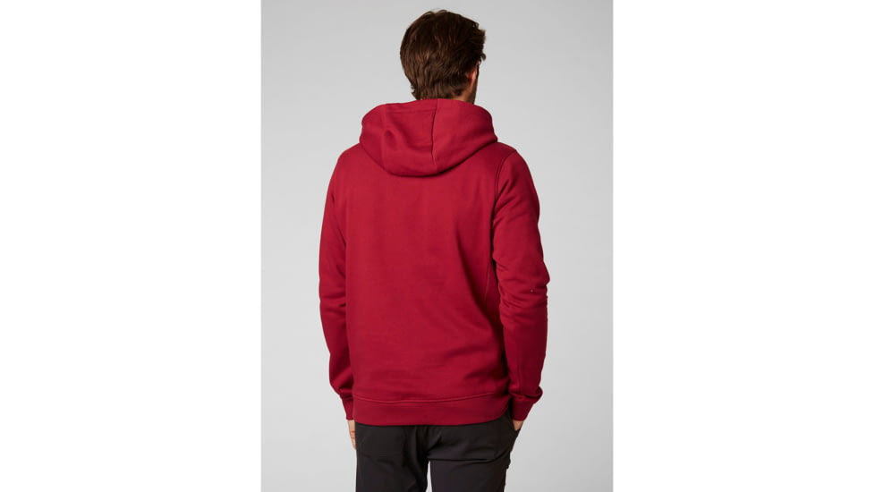 Helly Hansen F2F Cotton Hoodie - Mens, Oxblood, 2XL, 62934-215-2XL
