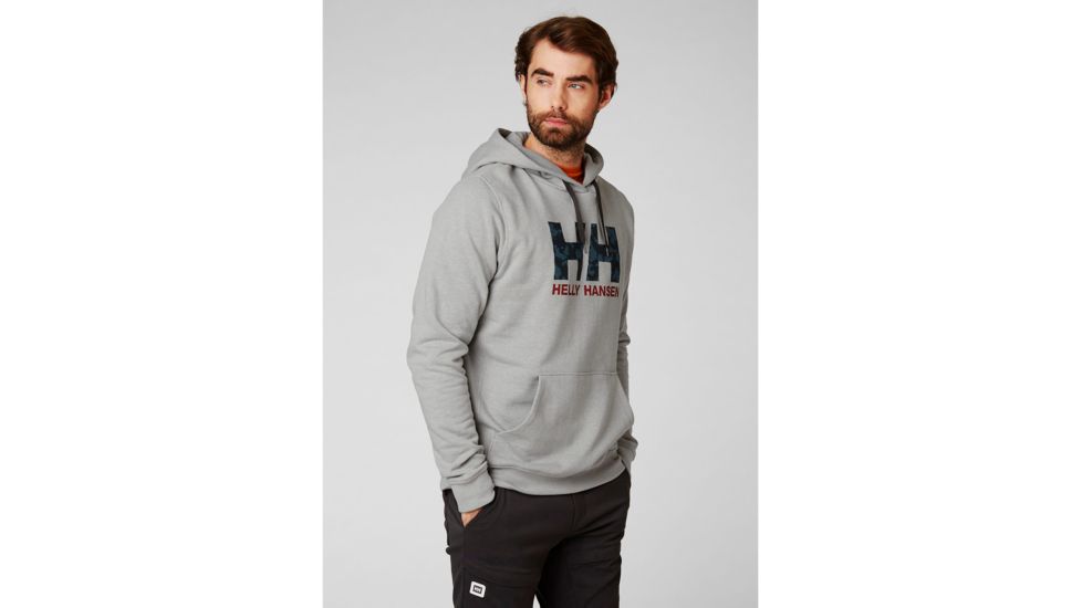 Helly Hansen F2F Cotton Hoodie - Mens, Penguin, Extra Large, 62934-841-XL