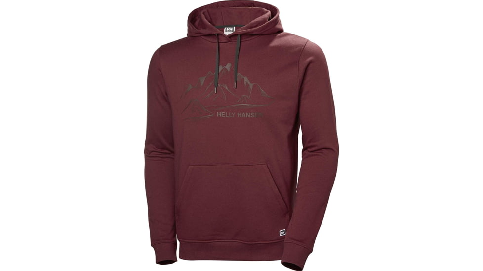 Helly Hansen F2F Cotton Sweater - Mens, Oxblood, 2XL, 62933-215-2XL