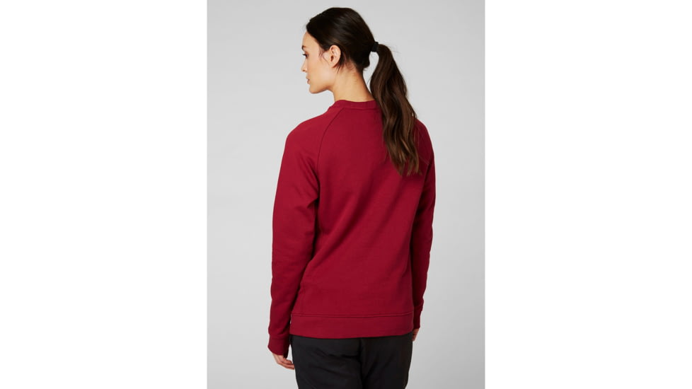 Helly Hansen F2F Cotton Sweater - Womens, Oxblood, Large, 62935215-L