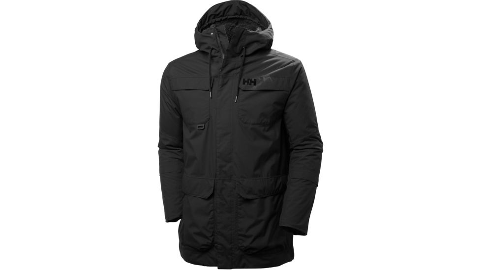 Helly Hansen Galway Parka - Mens, Black, Large, 53118-990-L
