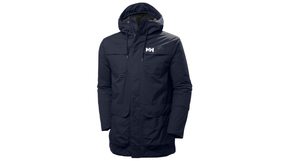 Helly Hansen Galway Parka - Mens, Navy, Large, 53118-597-L