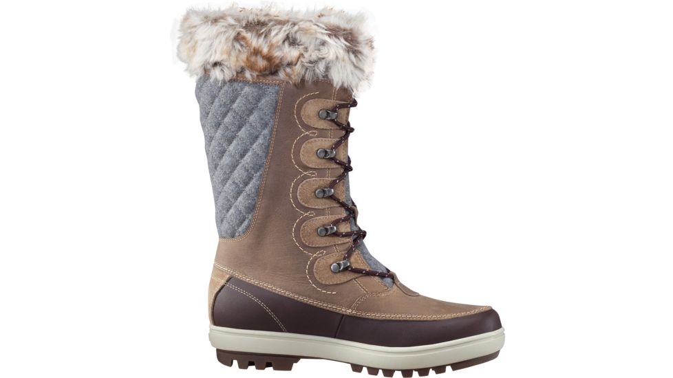 Helly Hansen Garibaldi VL Winter Boot - Womens, Camel/Coffe Bean/Bunge, 5.5, 11170-704-5.5F