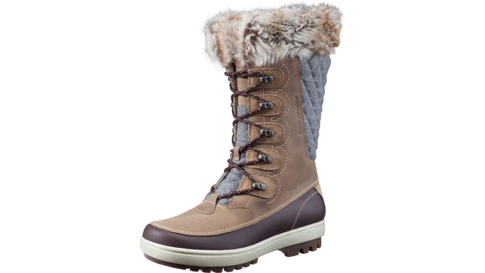 Helly Hansen Garibaldi VL Winter Boot - Womens, Camel/Coffe Bean/Bunge, 5.5, 11170-704-5.5F