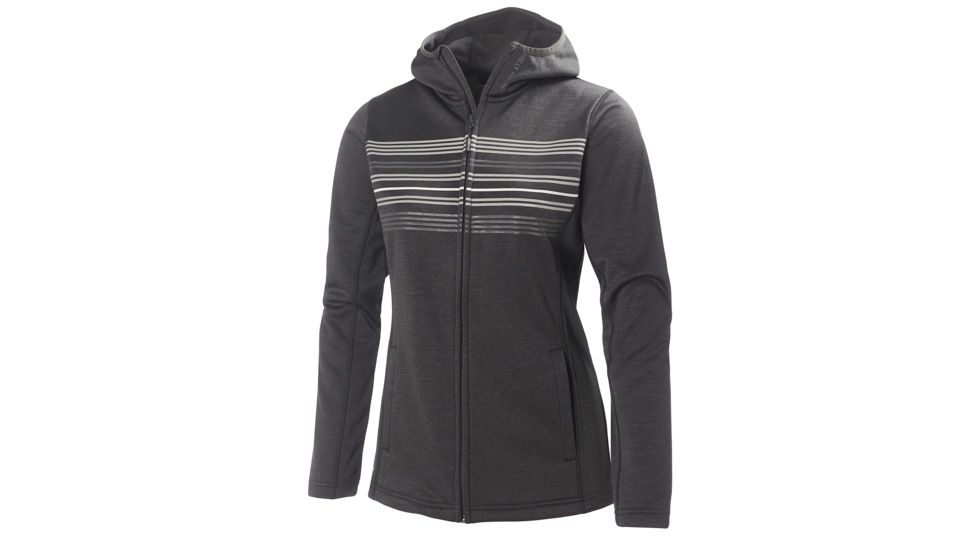 Helly Hansen Graphic Fleece Hoodie - Women's-Black-X-Small