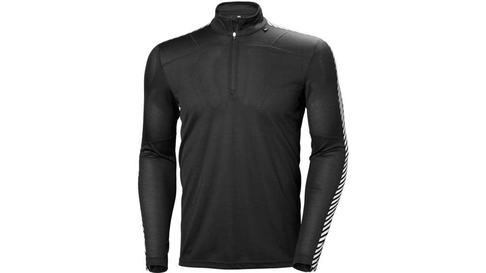 Helly Hansen HH Lifa 1/2 Zip - Mens, Black, Small, 48302-990-S