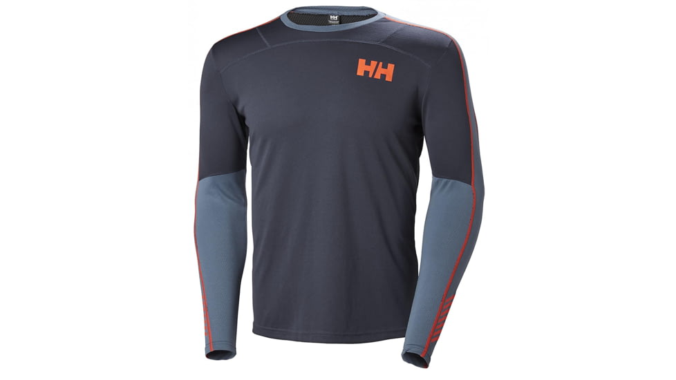 Helly Hansen Hh Lifa Active Crew - Mens, Graphite Blue, XXXXL, 48308-996-4XL